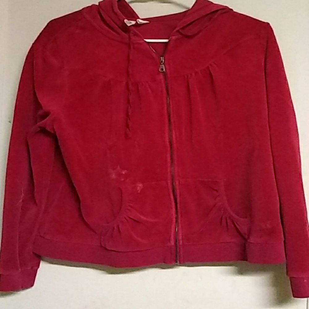 Red hoodie